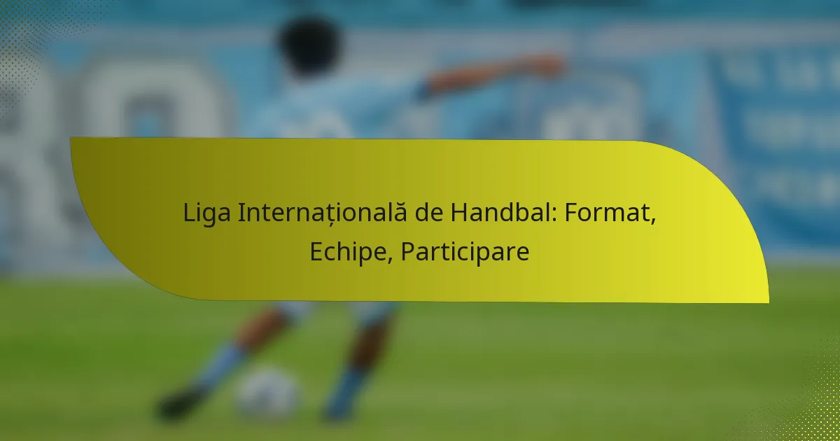 Liga Internațională de Handbal: Format, Echipe, Participare