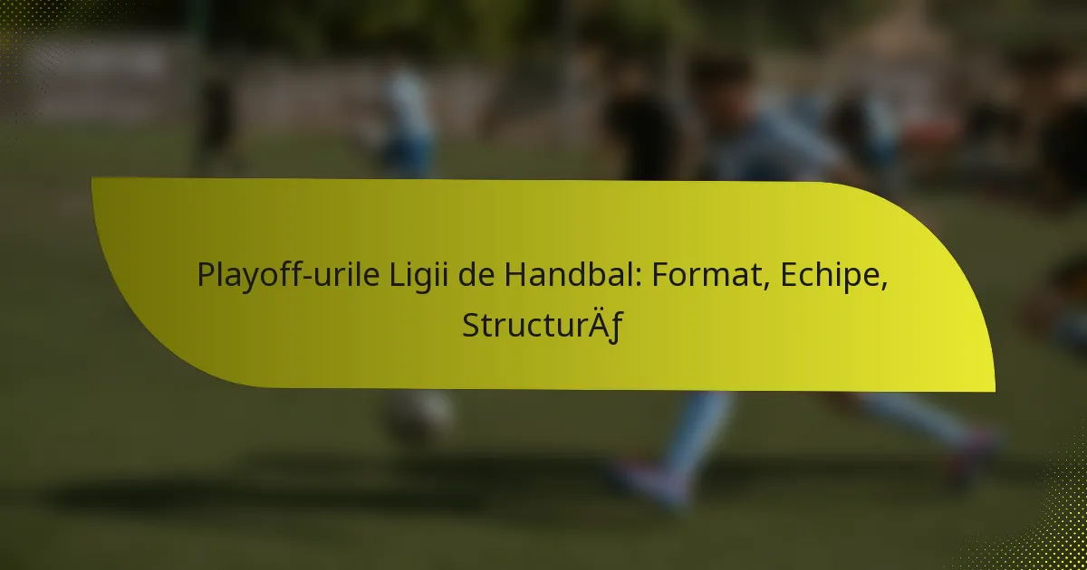 Playoff-urile Ligii de Handbal: Format, Echipe, Structură